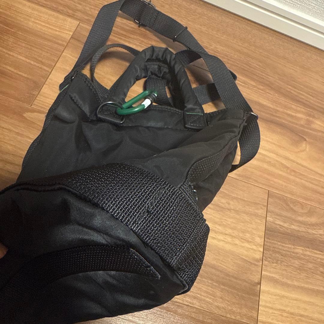 スターバックス ポーター コーヒー ビーン シェイプ ドラム バッグ 黒 コラボ