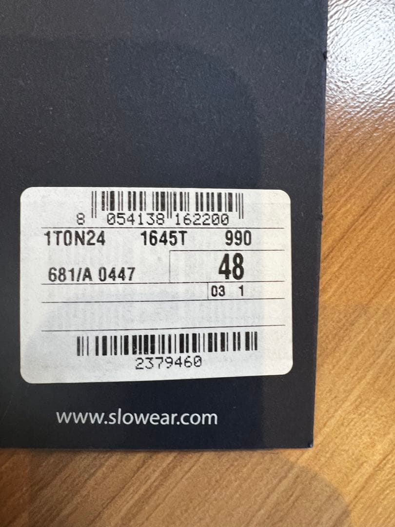 新品タグ付 INCOTEX 48 1T0N24 ブラック インコテックス