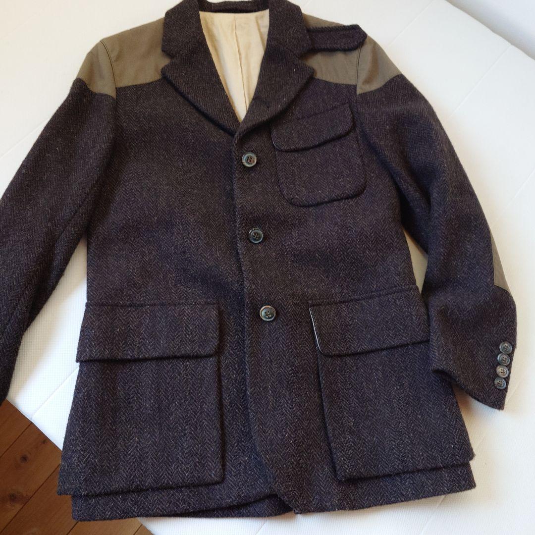 【ナイジェルケーボン】マロリージャケット ハリスツイード ウール46