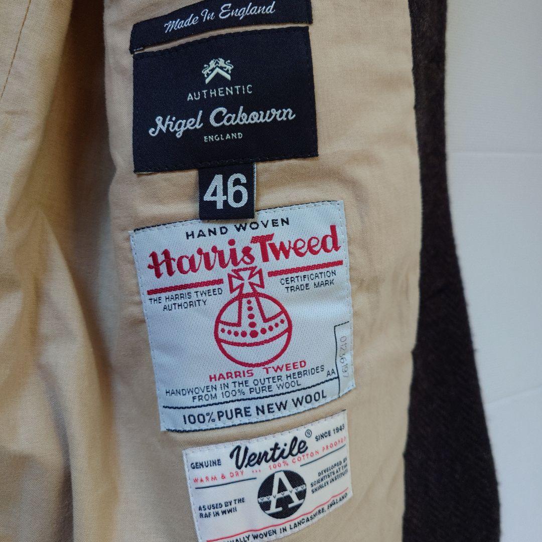 【ナイジェルケーボン】マロリージャケット ハリスツイード ウール46