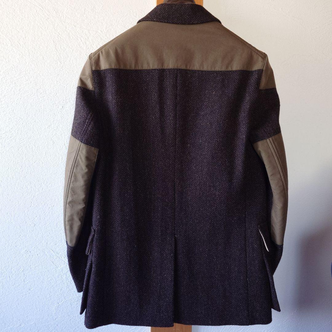 【ナイジェルケーボン】マロリージャケット ハリスツイード ウール46