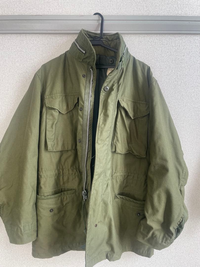 米軍実物 M-65 フィールドジャケット 1968年製 グレーライナー