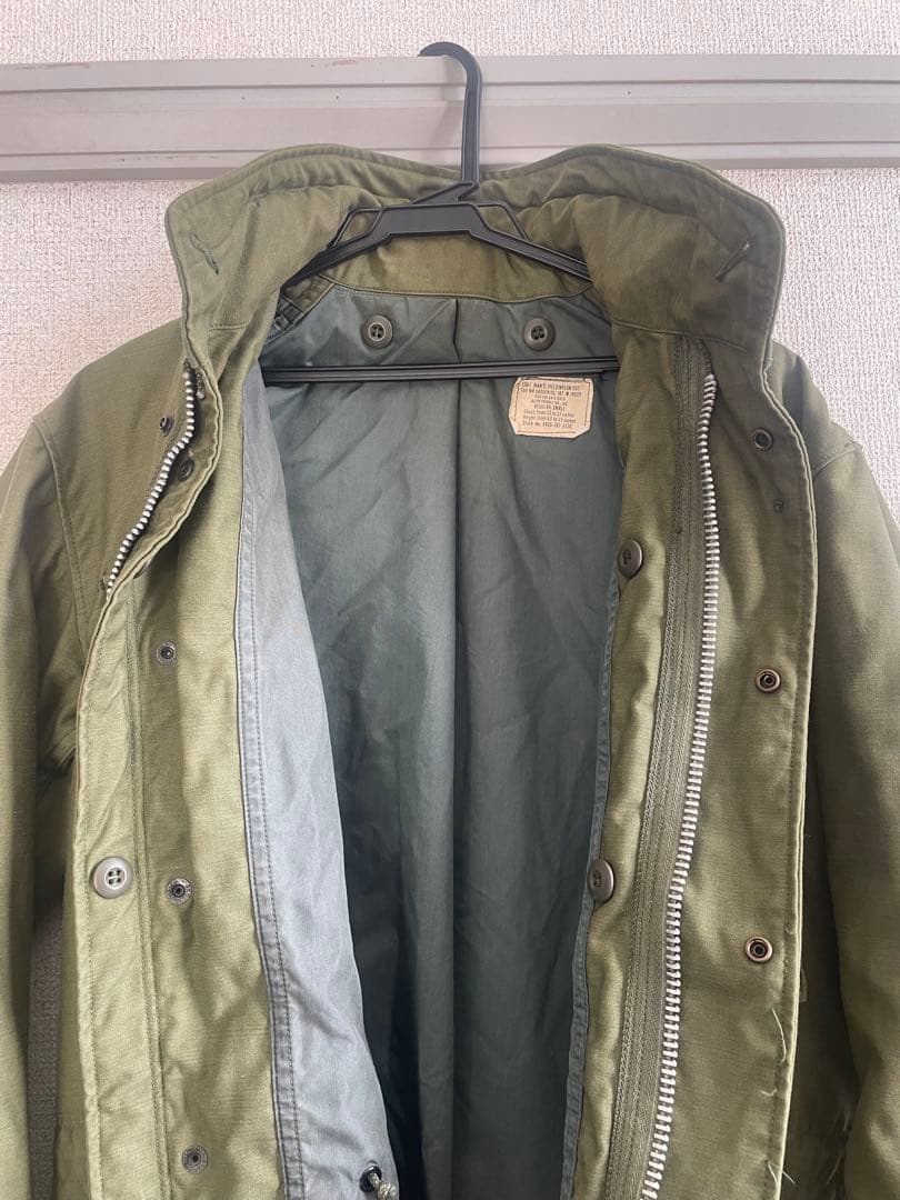 米軍実物 M-65 フィールドジャケット 1968年製 グレーライナー