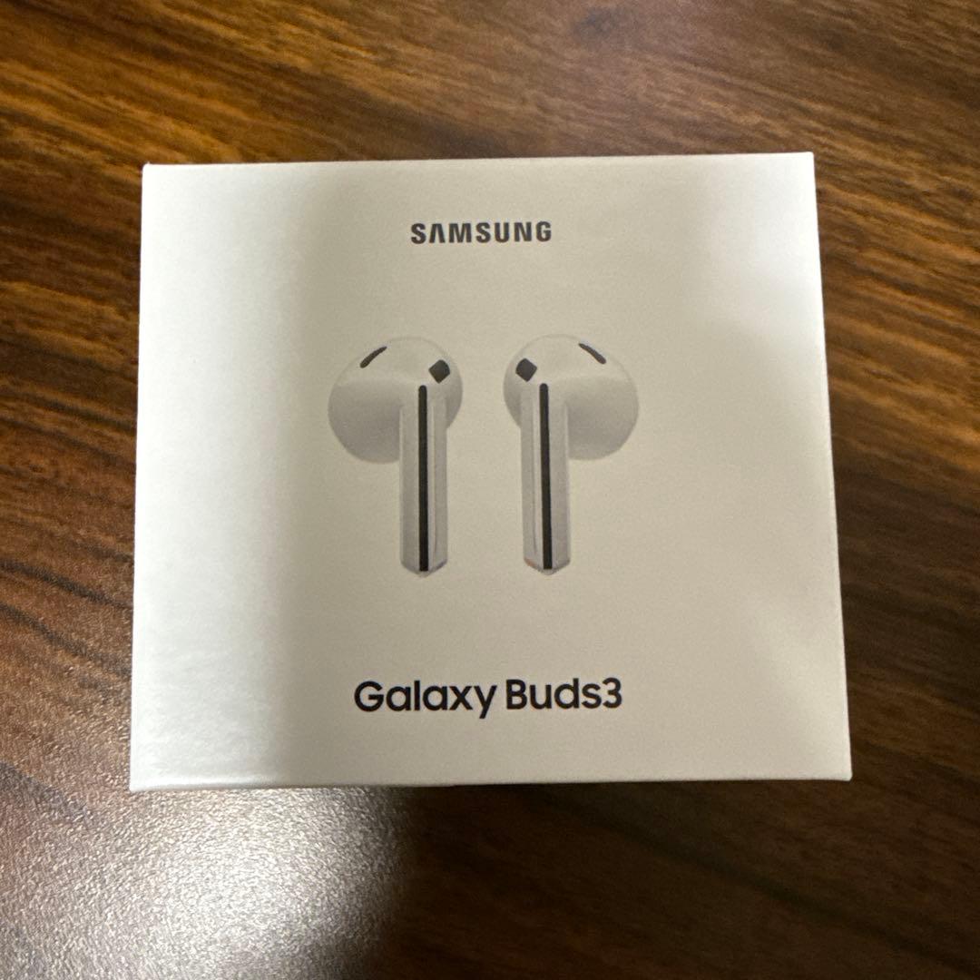 Galaxy Buds3 ホワイト　Samsung 値下げ　匿名配送