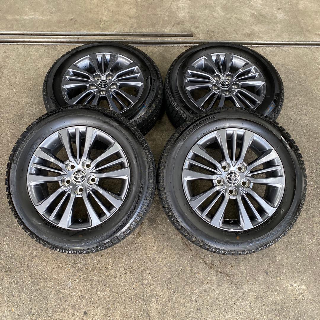 中古バリ溝ブリヂストンスタッドレスセット205/60R16 ノア、ヴォクシー