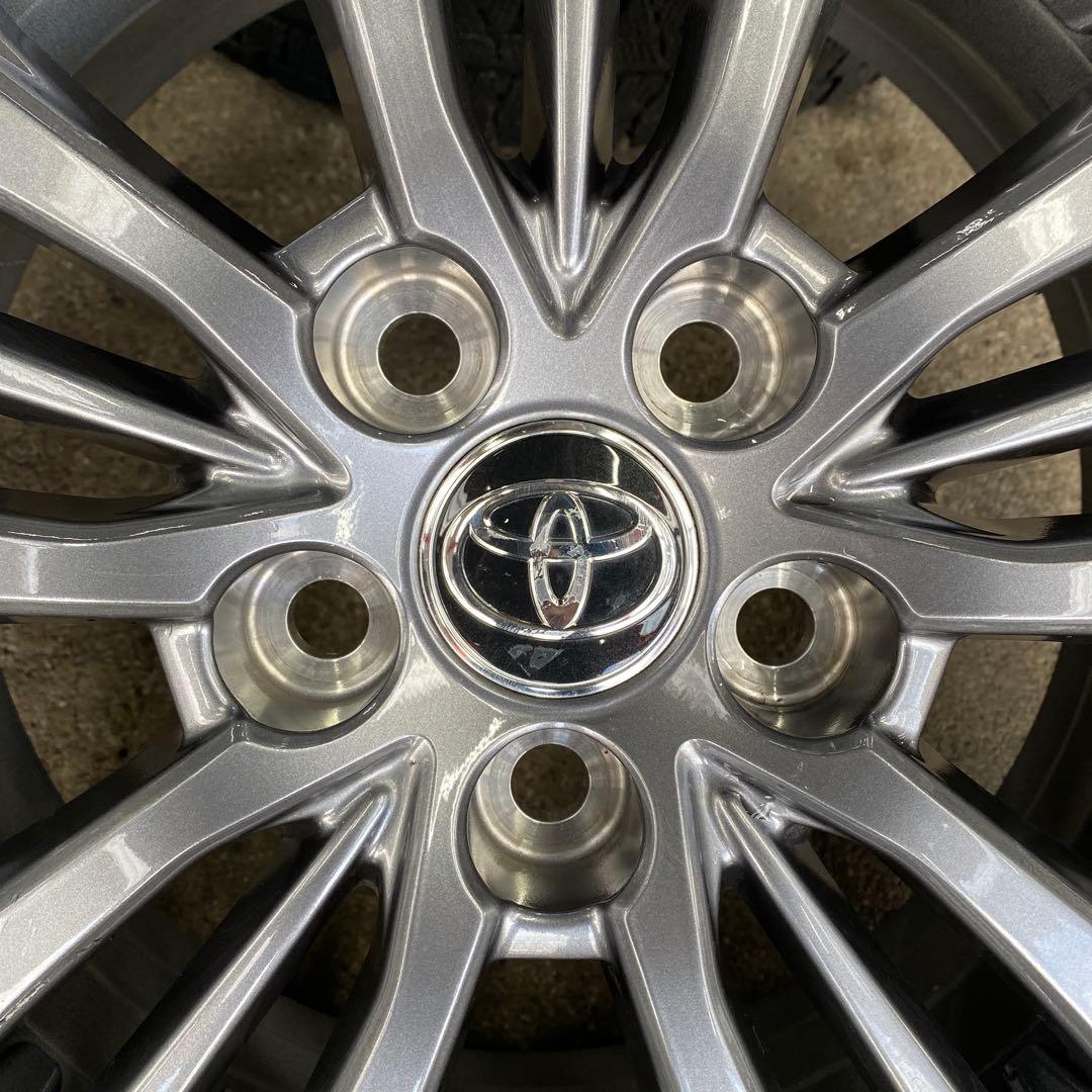 中古バリ溝ブリヂストンスタッドレスセット205/60R16 ノア、ヴォクシー