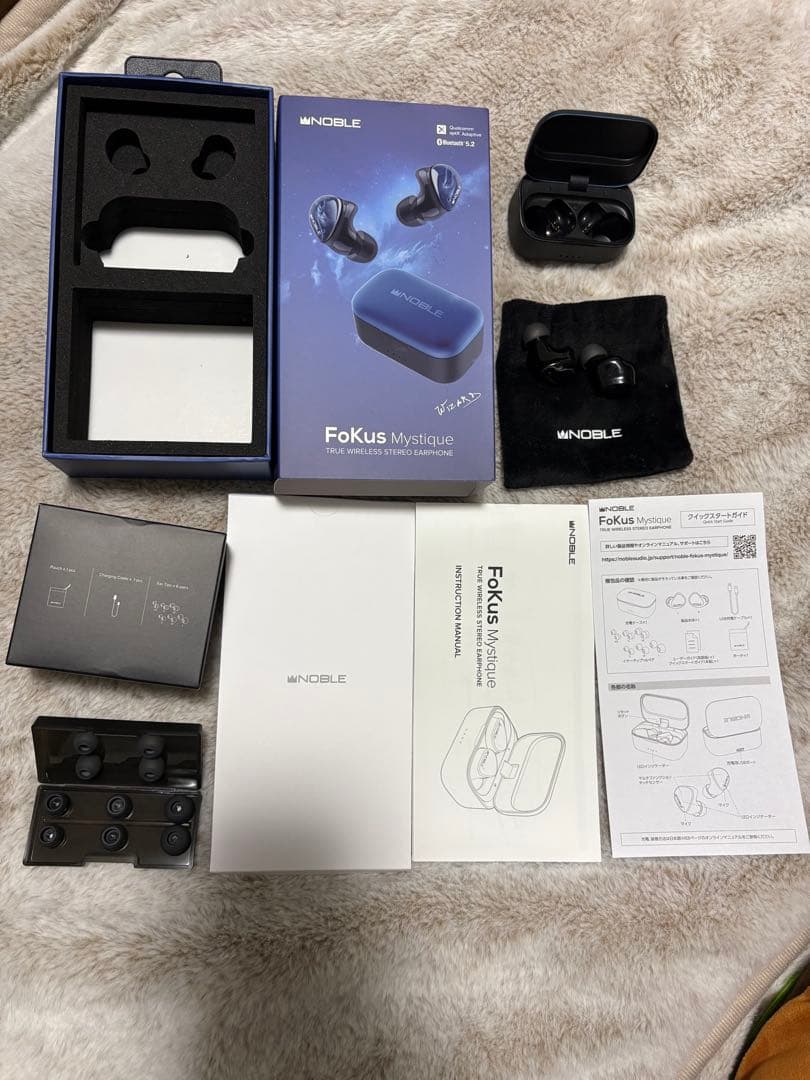 Noble Audio FoKus Mystique ワイヤレスイヤホン 美品