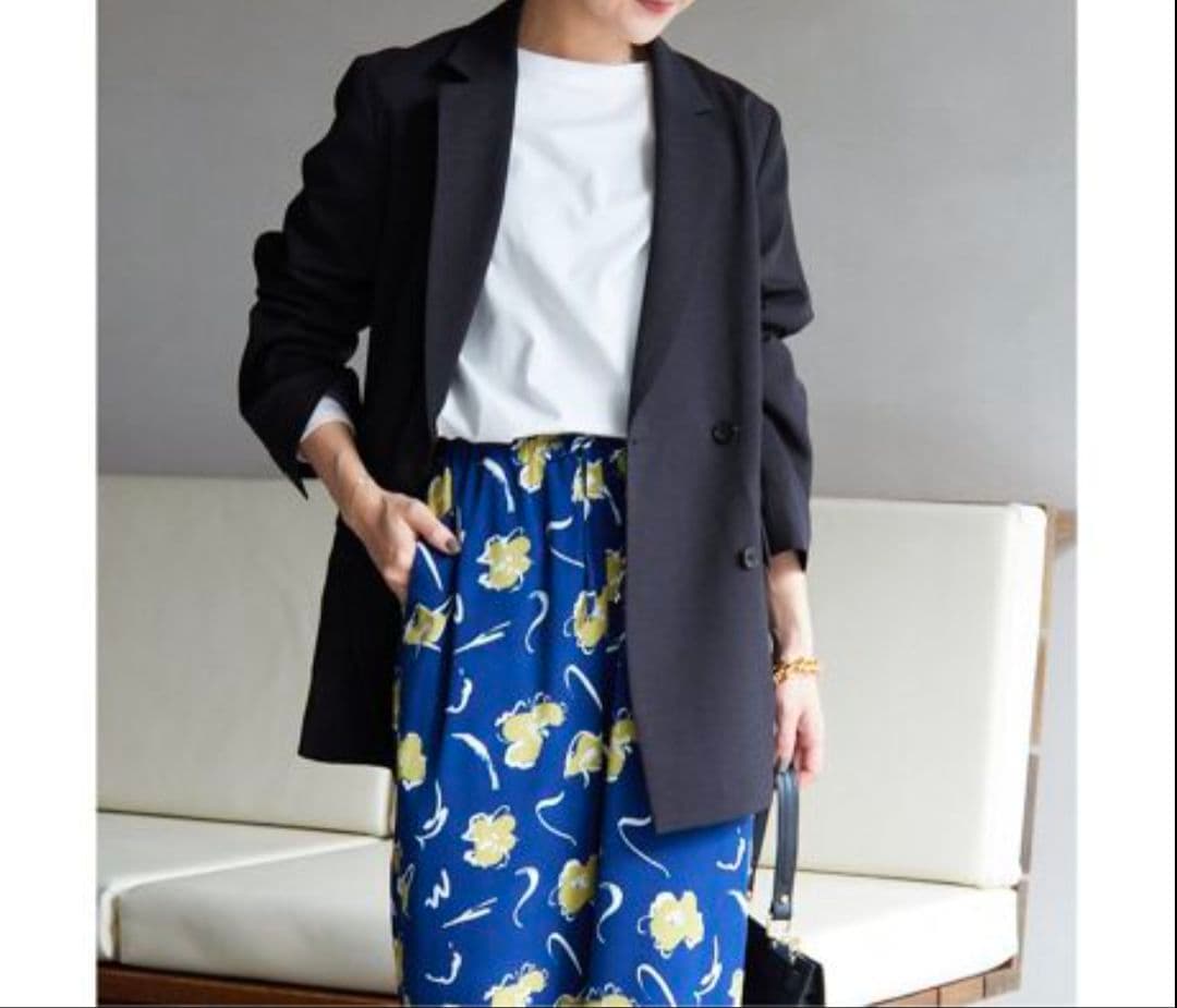 SLOBE IENA/スローブイエナ ウォッシャブルダブルブレストジャケット38