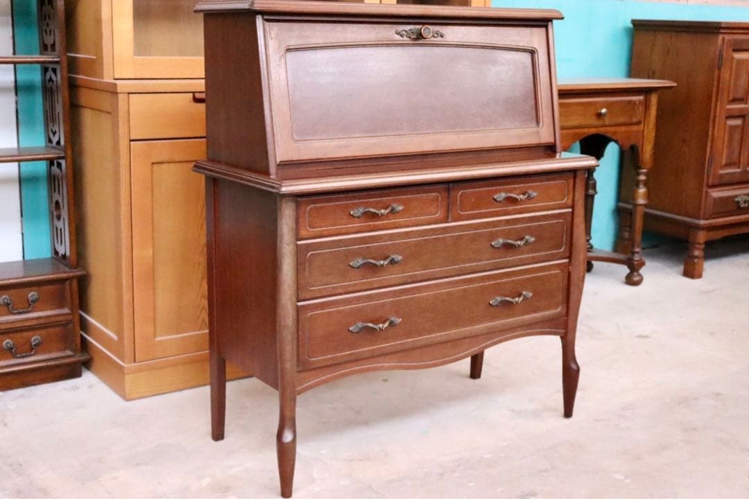 GMIH145○maruni / マルニ オールドマルニ ライティングビューロー