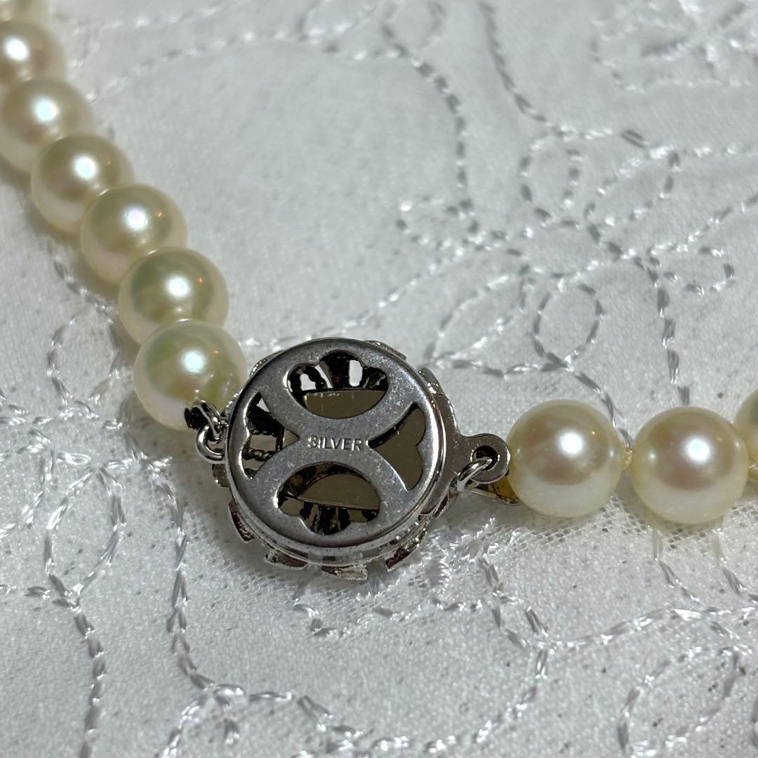 極上品 アコヤ真珠 花珠級 ネックレス 7.0-7.5mm 無調色