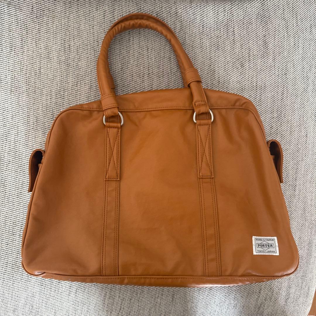 PORTER ボストンバッグ ブラウン