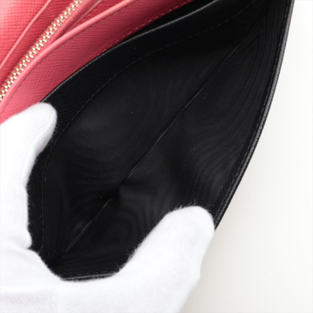 PRADA プラダ サフィアーノ レザー ブラック 黒 Saffiano 革