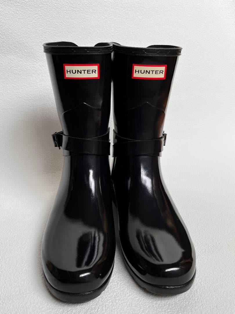 【美品】HUNTER レインブーツ UK6 24.5 cm (eu 39)