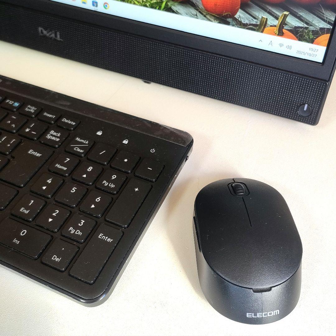 DELL 液晶一体型PC　爆速NVMe SSD／Win11／Office2024