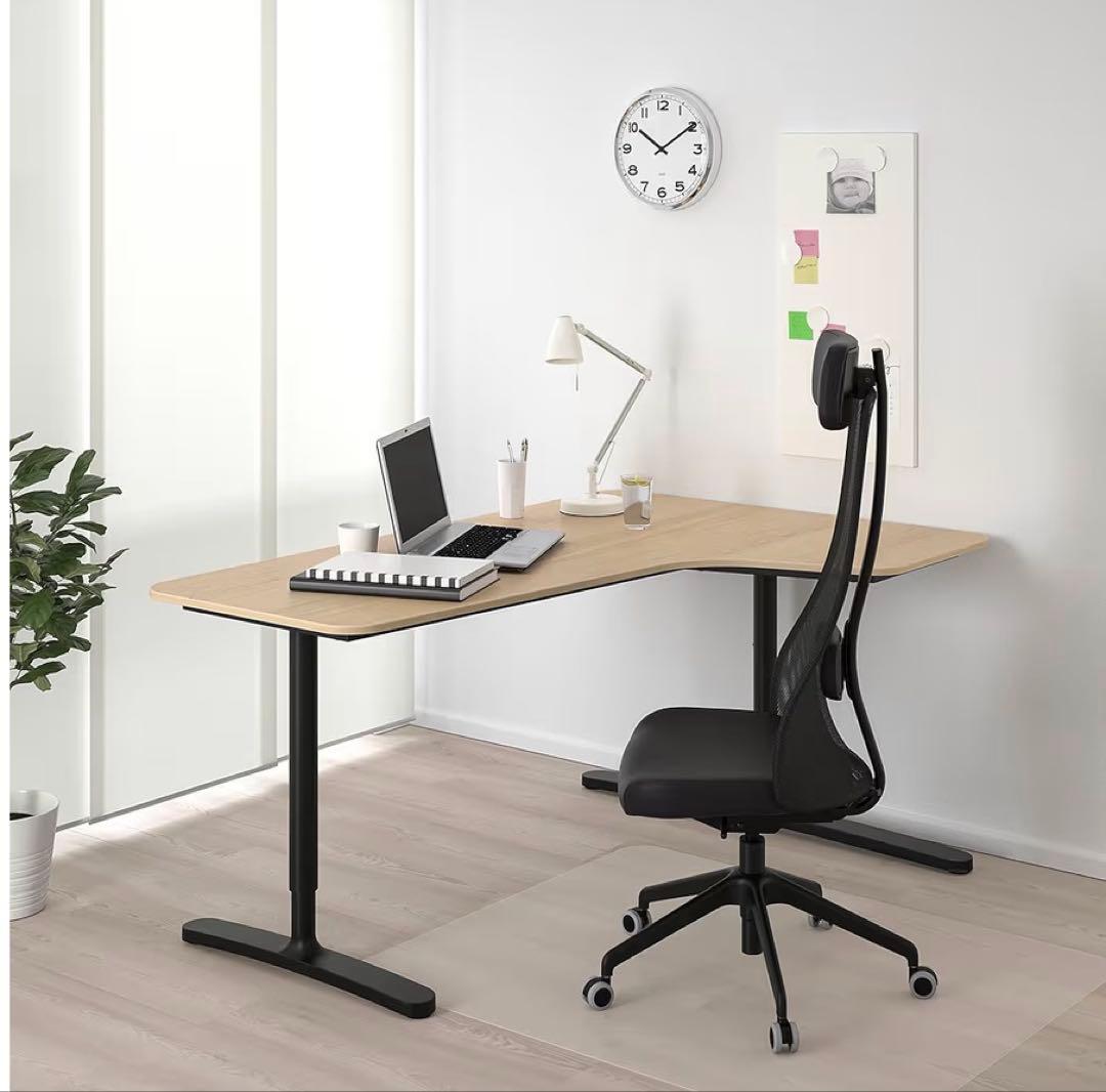 IKEA イケア　ベカント（BEKANT）コーナーデスク　L字テーブル　右　机