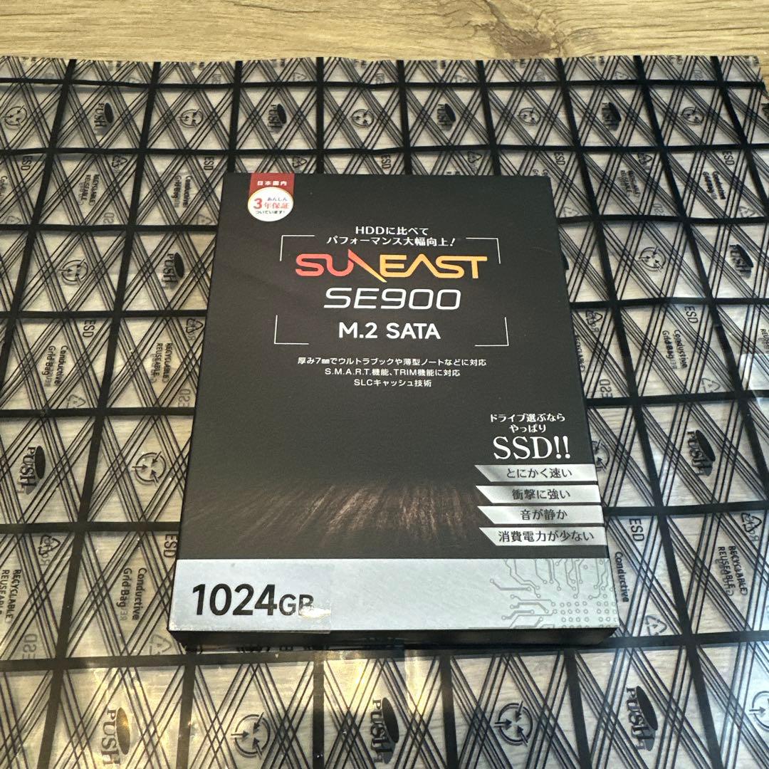 【新品】SUNEAST SE900 M.2 SSD 1024GB/未開封品