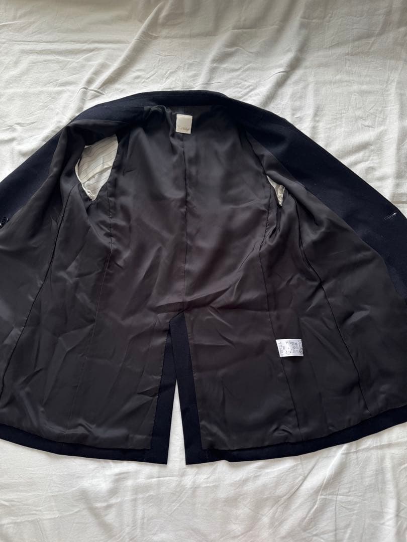 2ndノーリーズ ウール 紺ブレザー ジャケット ネイビー