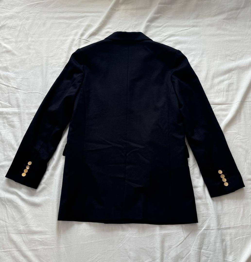 2ndノーリーズ ウール 紺ブレザー ジャケット ネイビー