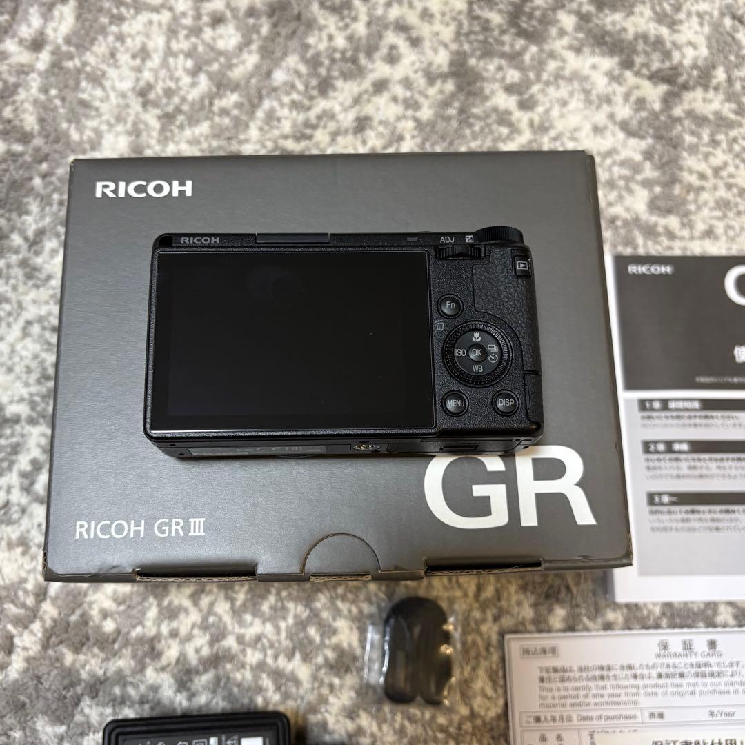 【極美品】シャッター数650 RICOH GR III