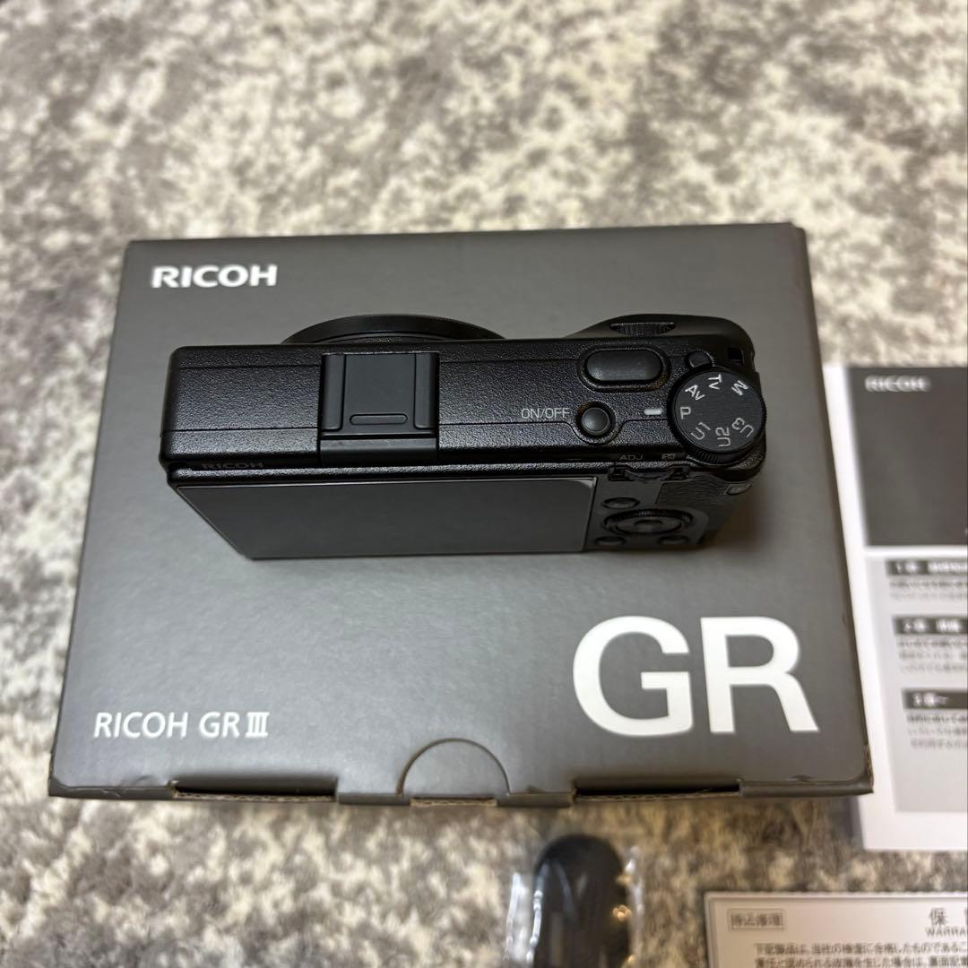 【極美品】シャッター数650 RICOH GR III