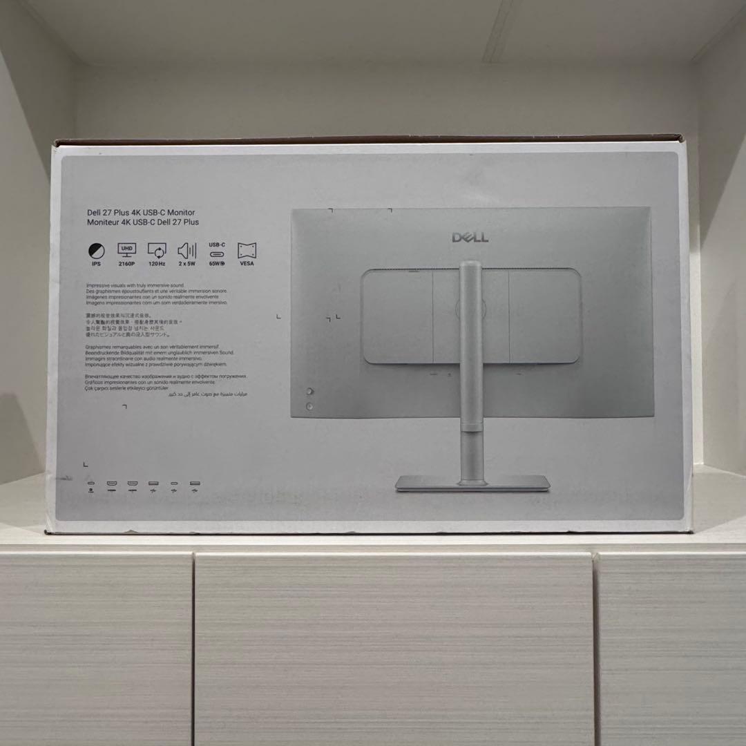 【未使用】DELL 27 Plus 4K USB-C S2725QC 2025年