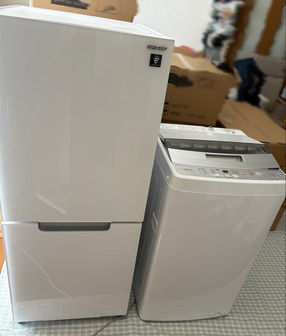 takkun様 引き取り限定　2022年製　冷蔵庫　洗濯機　セット　一人暮らし