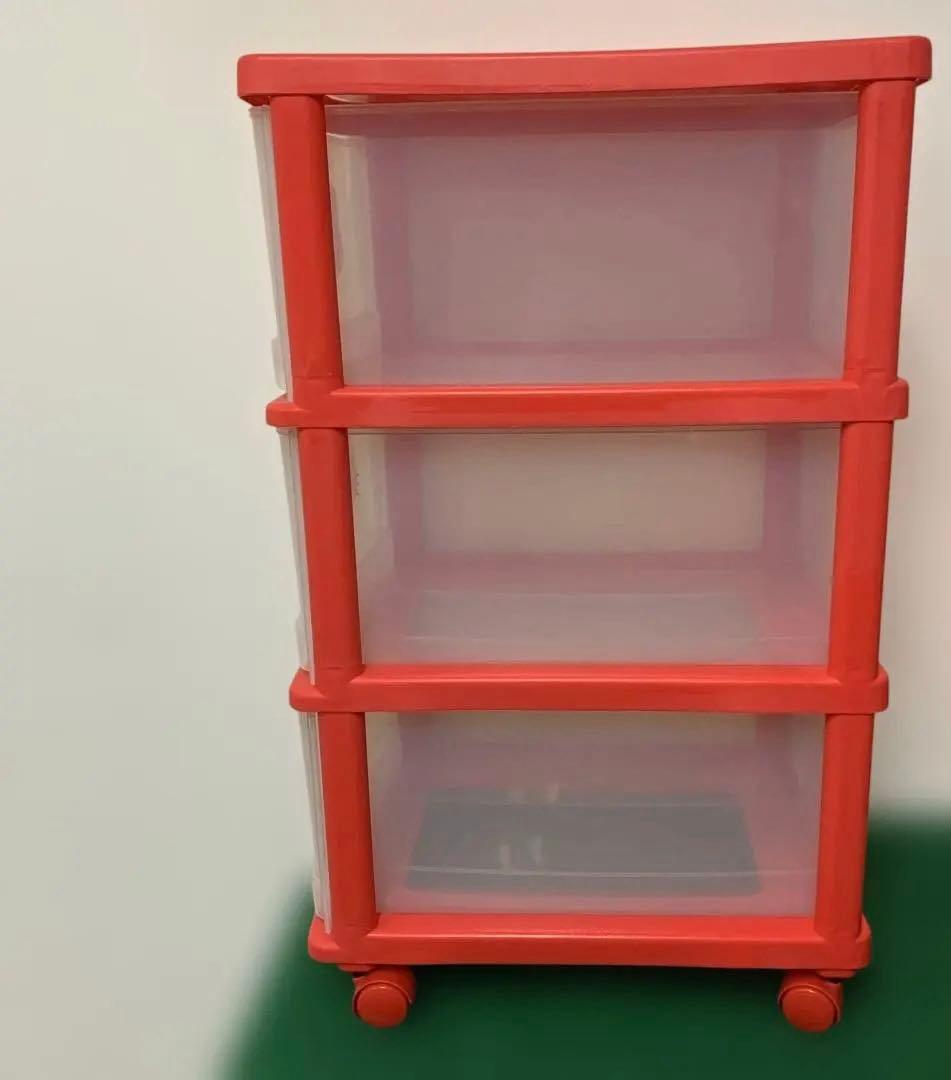 ⭐︎ハローキティ 2000 三段チェスト 収納ボックス 収納ケース レトロ 激レア