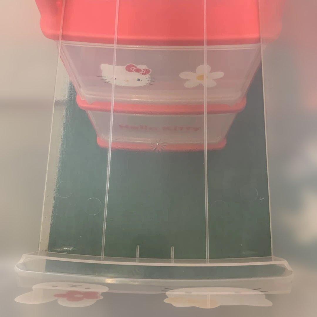 ⭐︎ハローキティ 2000 三段チェスト 収納ボックス 収納ケース レトロ 激レア