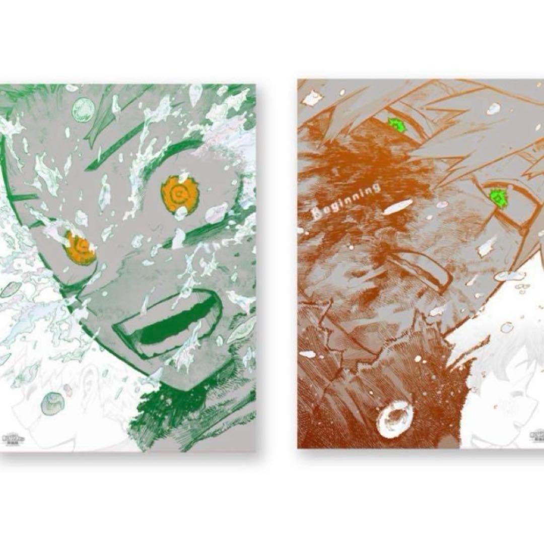 緑谷出久 爆豪勝己 ポスター　The Beginning 僕のヒーローアカデミア