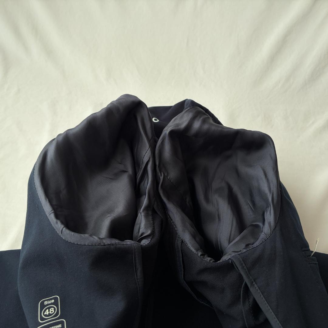 極美品 チルコロ1901 テーラードジャケット ダブルブレスト ネイビー 48