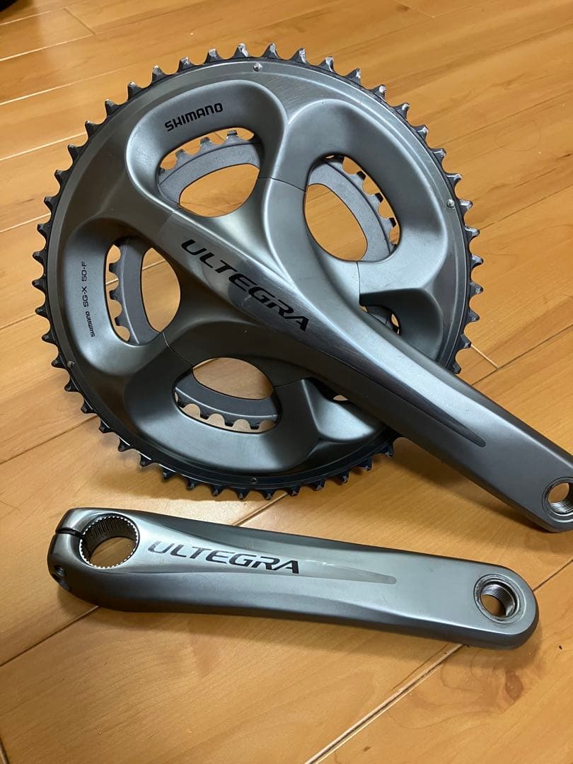 【美品】シマノ 6700系アルテグラ 2×10sセット165mm 50/34