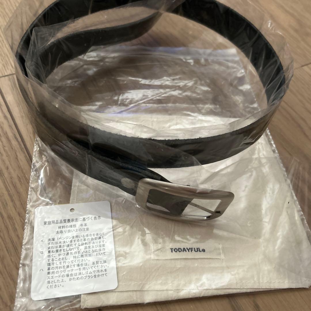 小物 Vintage Leather Belt todayful