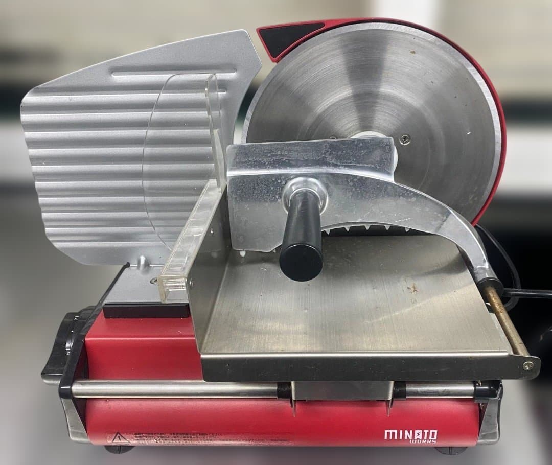 ミナトワークス 家庭用ミートスライサー HMS-220 (レッド)