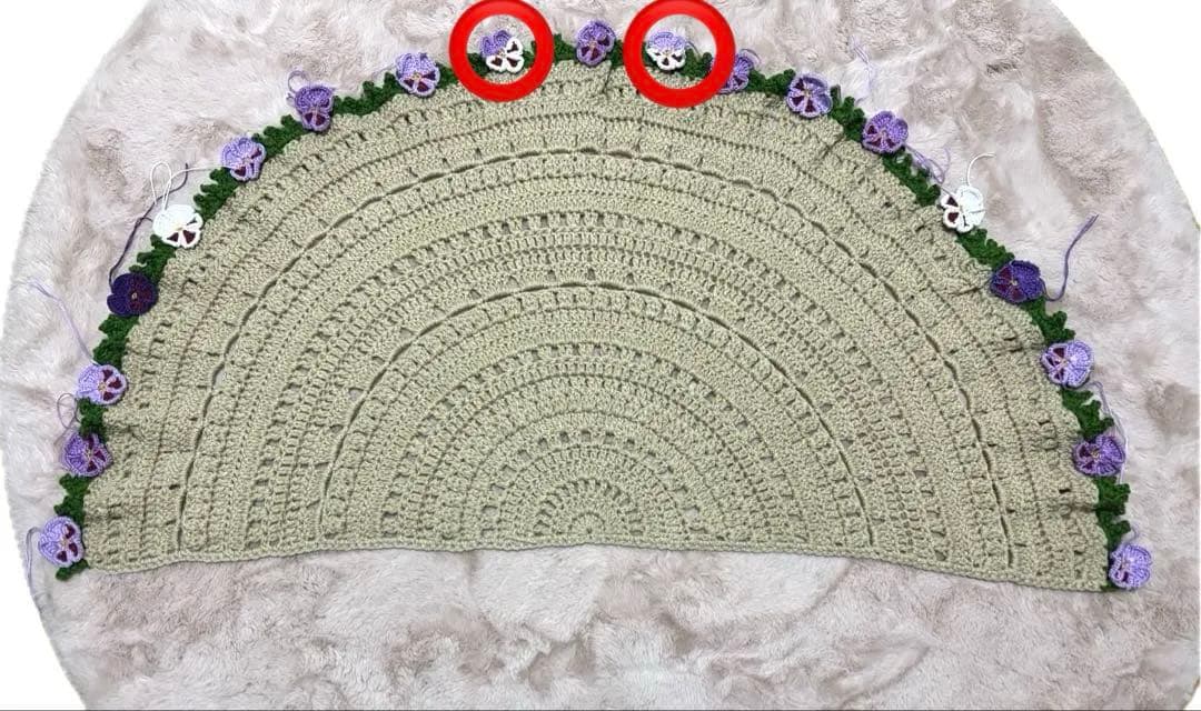 fuhka　花束ブランケット　フラワーブランケット