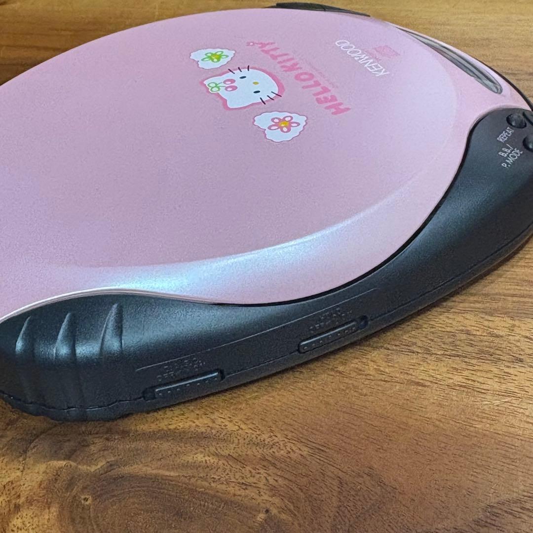 1998年☆新品KENWOOD HELLO KITTY ポータブルCDプレーヤー