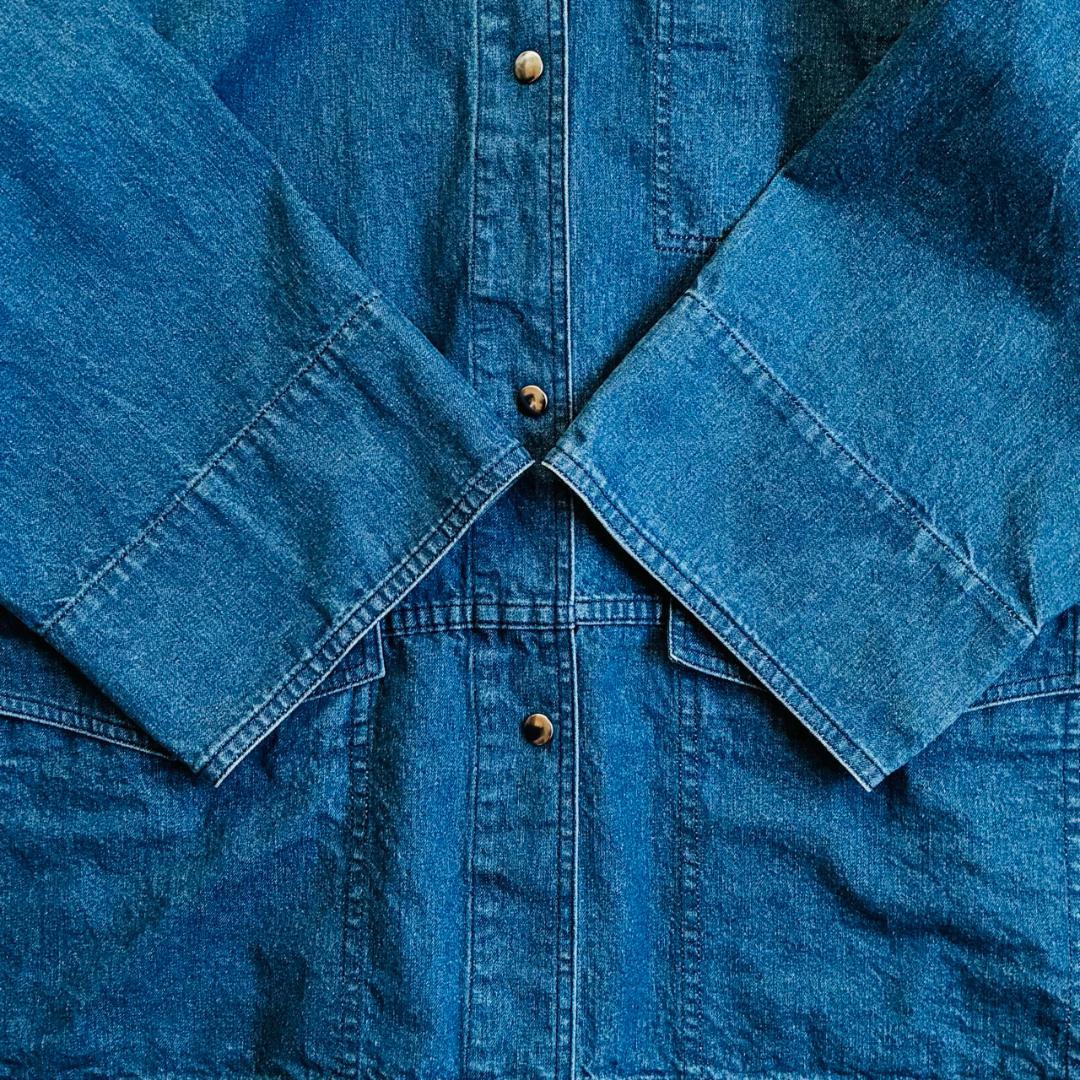 フレームワーク BLUE DENIM テントライン カバーオール ジャケット