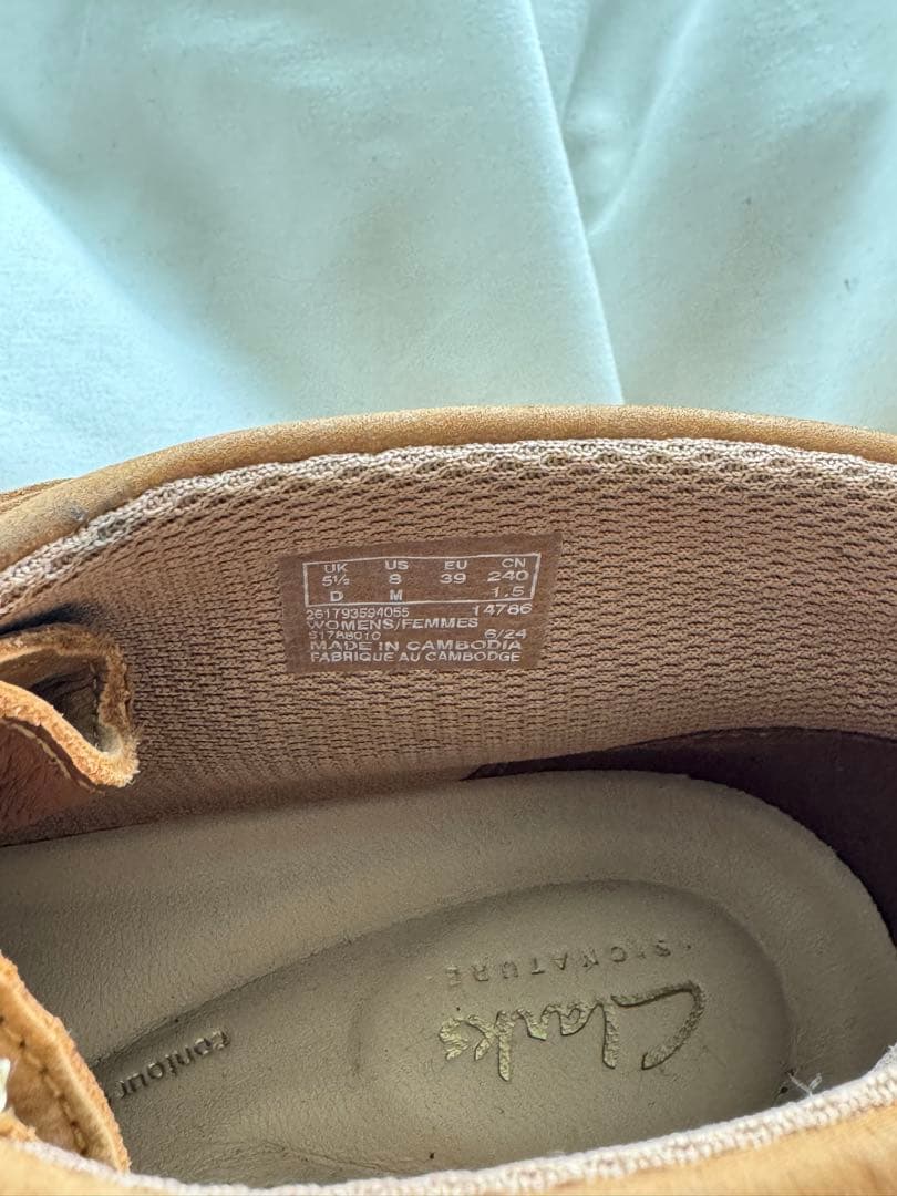 Clarks TORHILL MOSS 24〜24.5cm