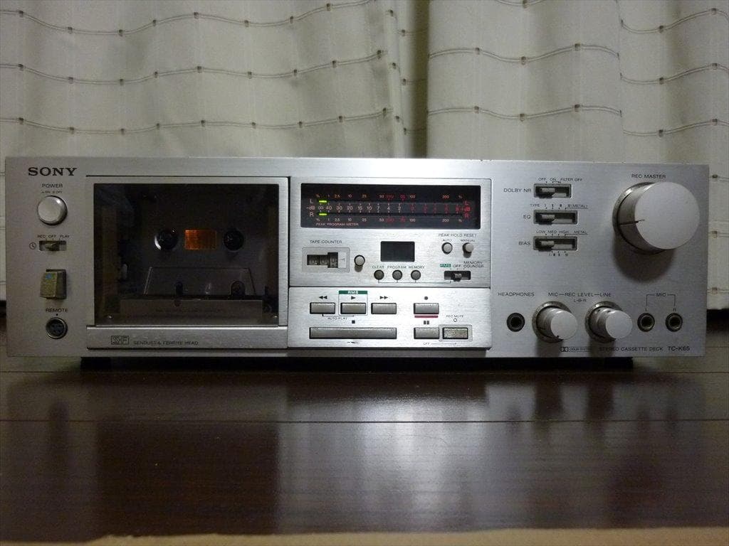 SONY ソニー カセットデッキ TC-K65 修理済 全機能動作 概ね美品