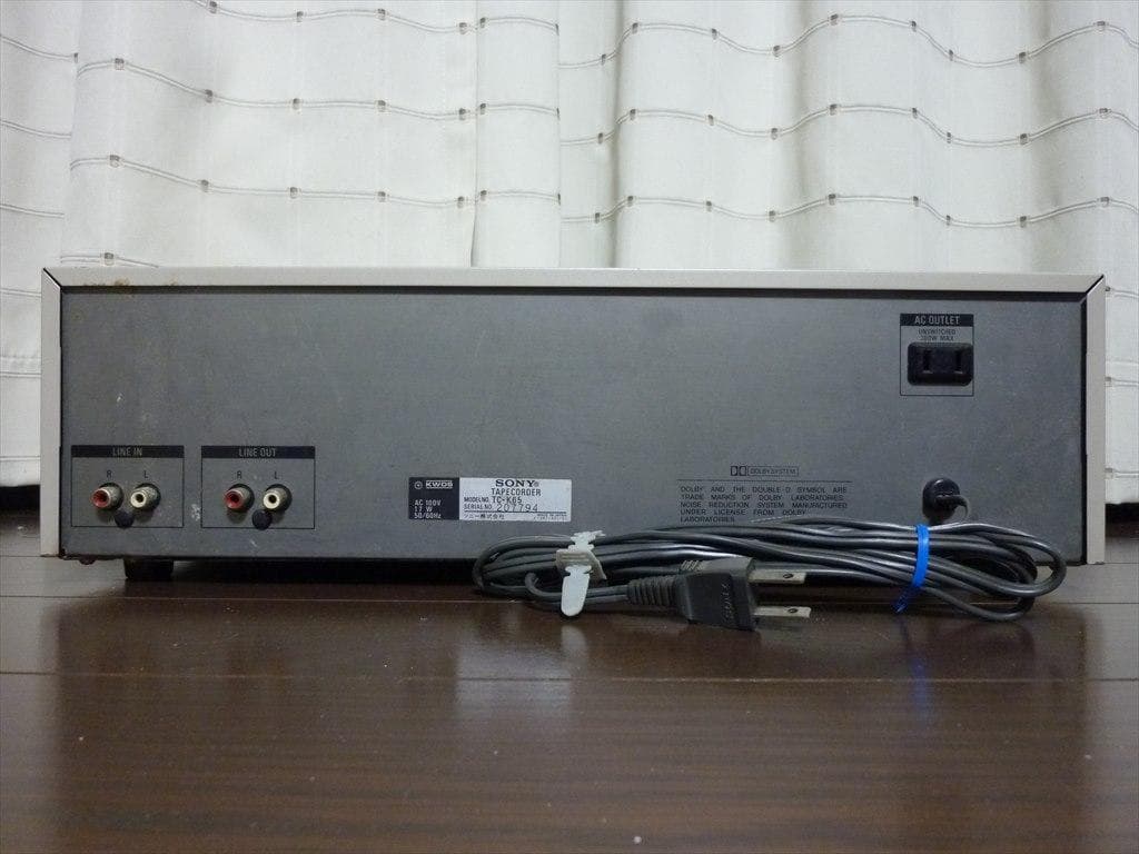 SONY ソニー カセットデッキ TC-K65 修理済 全機能動作 概ね美品