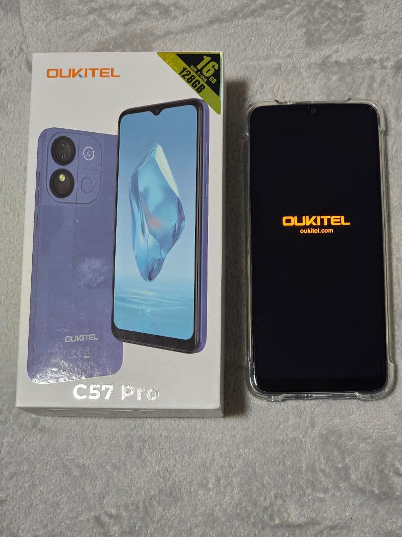 OUKITEL C57 Pro 16GB+128GB SIMフリー ブルー