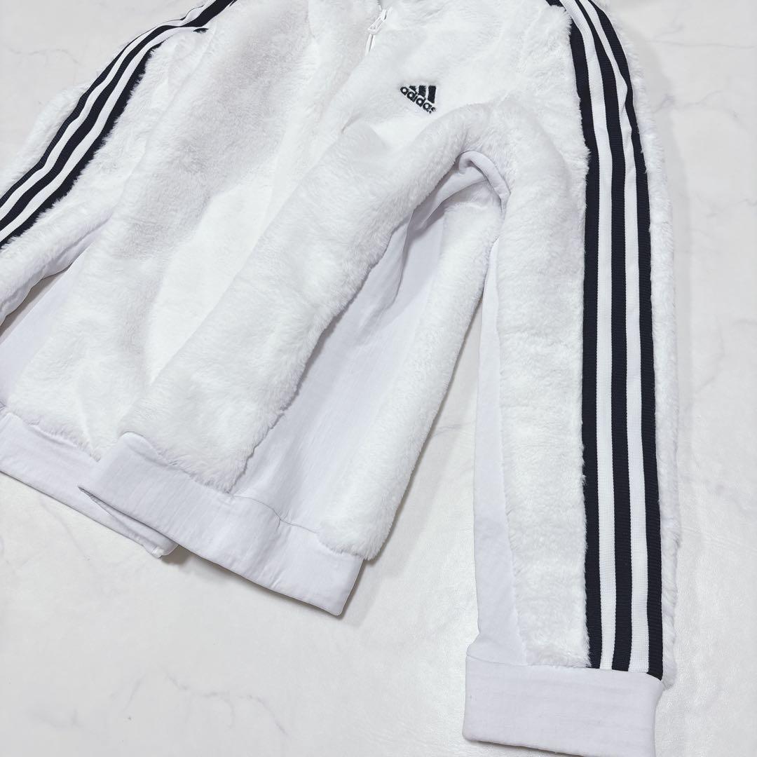 未使用級♡アディダス ゴルフウェア ボアフリース セットアップ　S パーカー