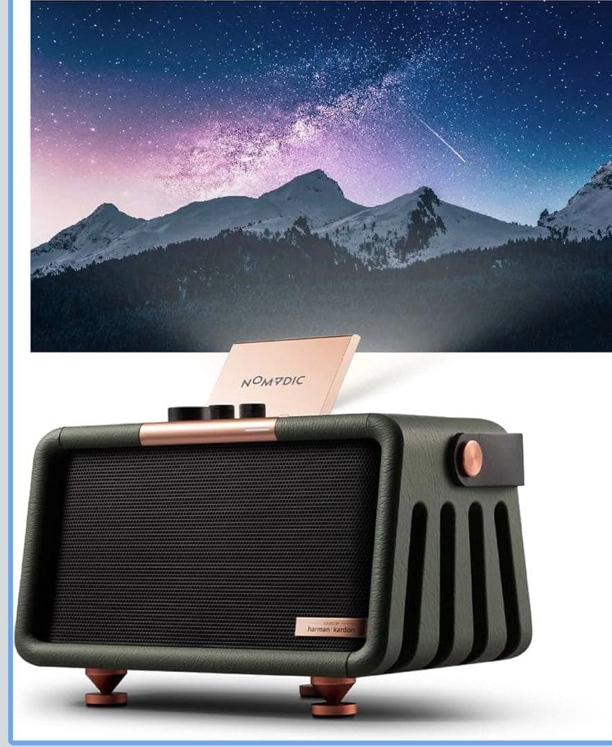 【新品未使用】NOMVDIC X300 モバイルプロジェクター