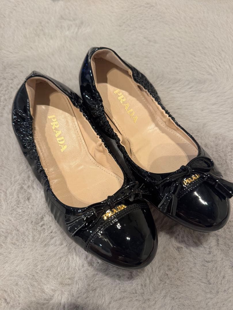PRADA バレエシューズ　フラットシューズ　サイズ35 22.5センチ