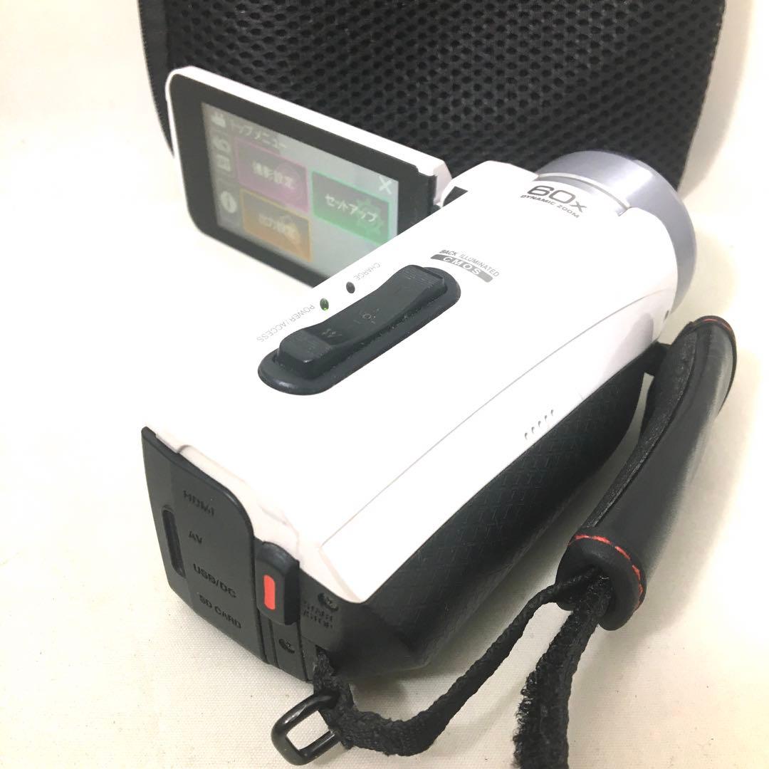 大容量内蔵バッテリーと内蔵32GBメモリー&SDカードで沢山記録