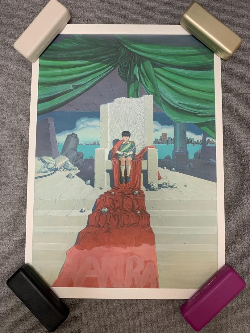 AKIRA ポスター 大友克洋GENGA展　希少