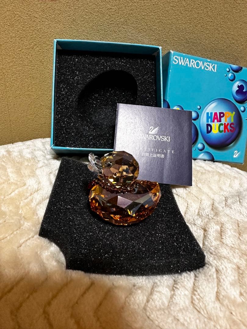 Swarovski Happy Ducks 置物