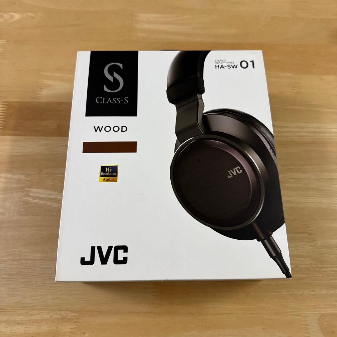 JVC CLASS-S WOOD 01 HA-SW01 美品 バランスケーブル付