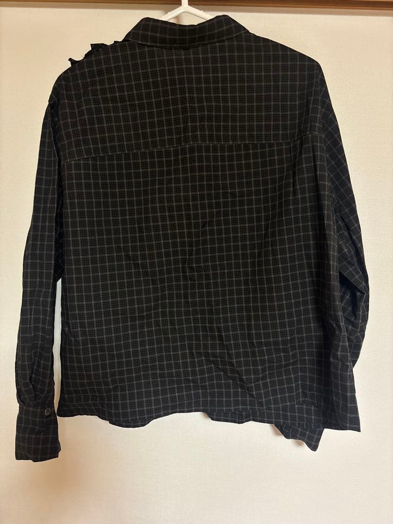 【新品未使用】Ry Beams/チェックフリルブレード