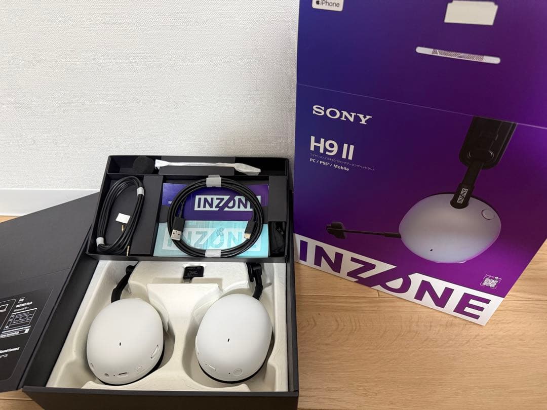 新品開封済み未使用　SONY INZONE H9 II ゲーミングヘッドセット