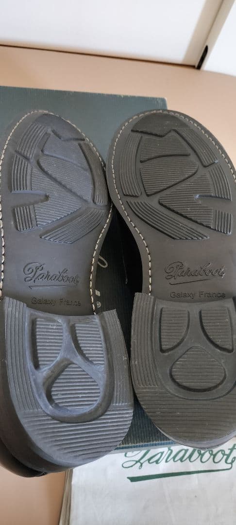 Paraboot ADONIS ブラック 6 GALAXY パラブーツ アドニス